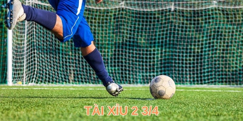 Cách đọc kèo tài xỉu 2 ¾ chuẩn chỉnh