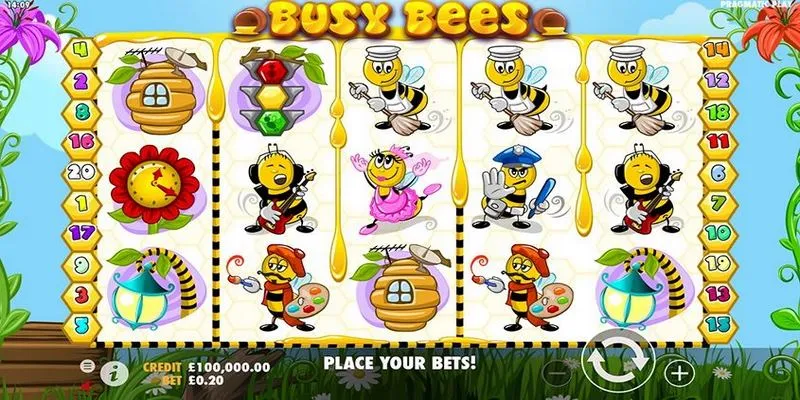 Cách đăng ký tài khoản chơi Busy Bees