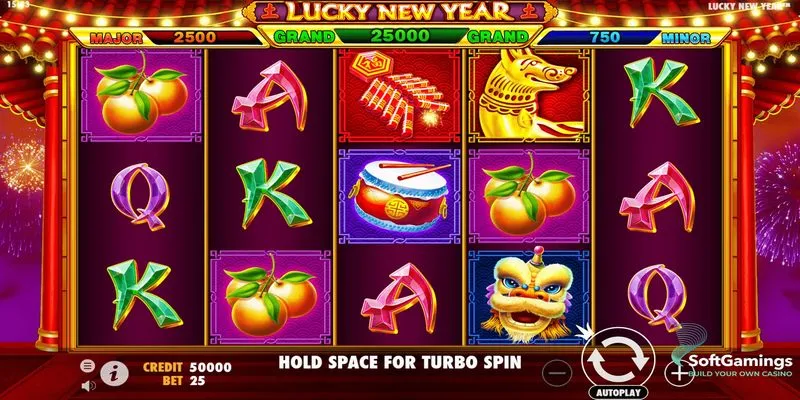 Hướng dẫn cách chơi game Lucky New Year Slot tại FB88