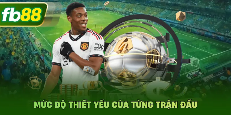 Mức độ thiết yếu của từng trận đấu