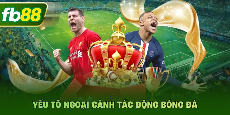 Yếu tố ngoại cảnh tác động bóng đá