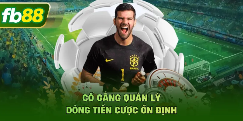 Cố gắng quản lý dòng tiền cược ổn định