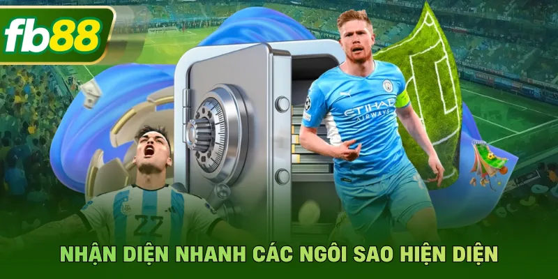 Nhận diện nhanh các ngôi sao hiện diện