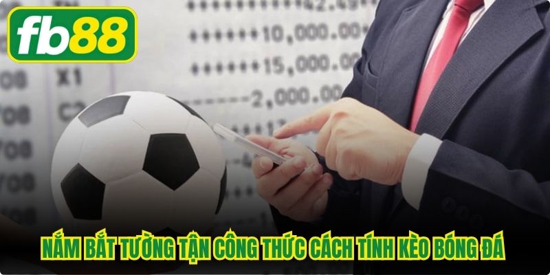 Việc nắm bắt tường tận công thức cách tính kèo bóng đá cho từng loại hình