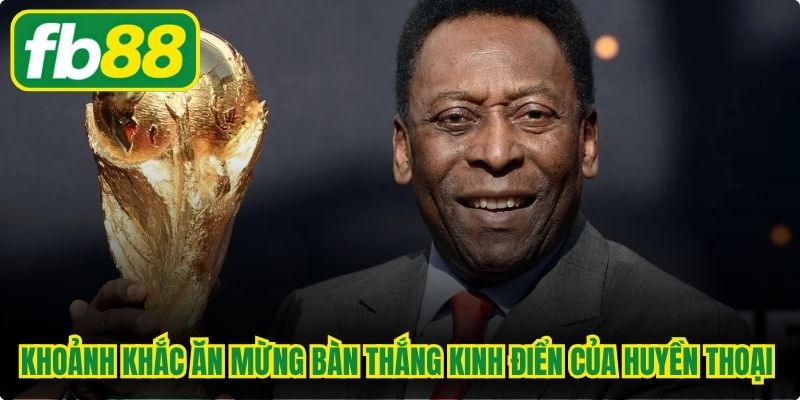 Khoảnh khắc ăn mừng bàn thắng kinh điển của huyền thoại bóng đá Brazil